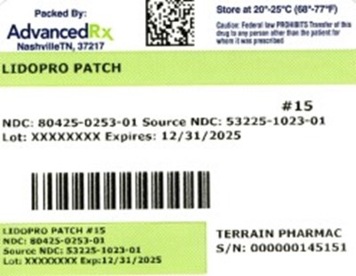 label 1 - LidoPro Patch 80425 0253 01